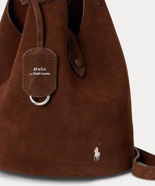 POLO RALPH LAUREN / ポロ ラルフ ローレン トートバッグ | Polo Play スエード スモール トート & クロスボディ | 詳細4