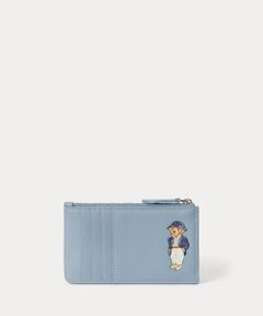 POLO RALPH LAUREN / ポロ ラルフ ローレン カードケース・名刺入れ・定期入れ | Polo ベア レザー ジップ カード ケース