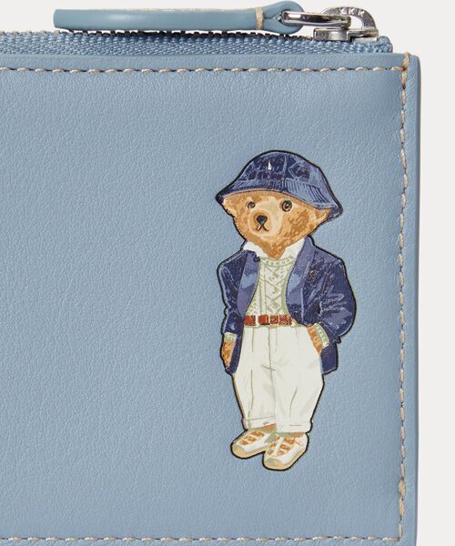 POLO RALPH LAUREN / ポロ ラルフ ローレン カードケース・名刺入れ・定期入れ | Polo ベア レザー ジップ カード ケース | 詳細2