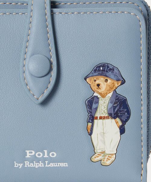 POLO RALPH LAUREN / ポロ ラルフ ローレン 財布・コインケース・マネークリップ | Polo ベア レザー コンパクト ウォレット | 詳細4