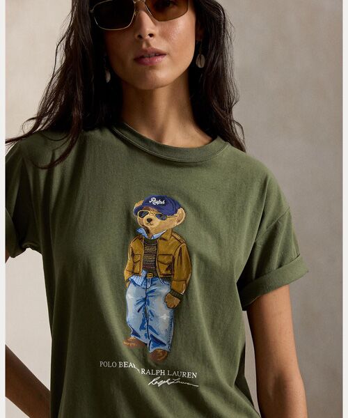 POLO RALPH LAUREN / ポロ ラルフ ローレン Tシャツ | Polo ベア コットン ジャージー Tシャツ | 詳細4