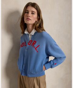 POLO RALPH LAUREN / ポロ ラルフ ローレン カーディガン・ボレロ | ロゴ フリース スナップド カーディガン