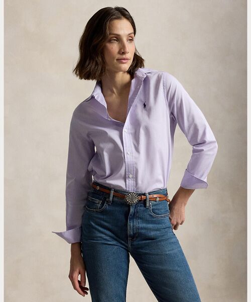 POLO RALPH LAUREN / ポロ ラルフ ローレン シャツ・ブラウス | クラシック フィット コットン ツイル シャツ（500パープル）
