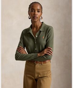 POLO RALPH LAUREN / ポロ ラルフ ローレン カーディガン・ボレロ | ポロカラー ボタンド カーディガン