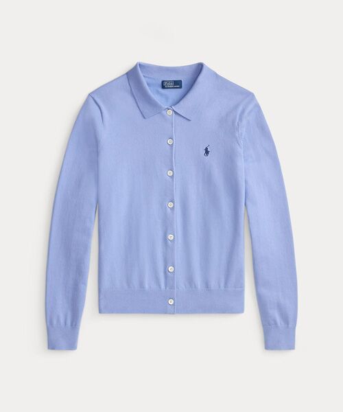 POLO RALPH LAUREN / ポロ ラルフ ローレン カーディガン・ボレロ | ポロカラー ボタンド カーディガン | 詳細1