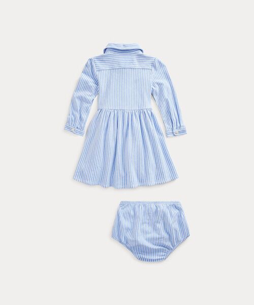 POLO RALPH LAUREN / ポロ ラルフ ローレン ベビー・キッズウエア | (ベビー)ストライプド メッシュ オックスフォード ドレス | 詳細1