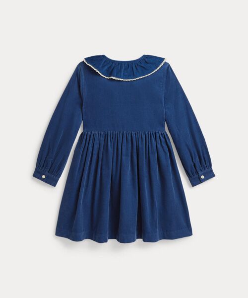 POLO RALPH LAUREN / ポロ ラルフ ローレン ミニ丈・ひざ丈ワンピース | (ガールズ 2才～6才)コットン コーデュロイ シャツドレス | 詳細1