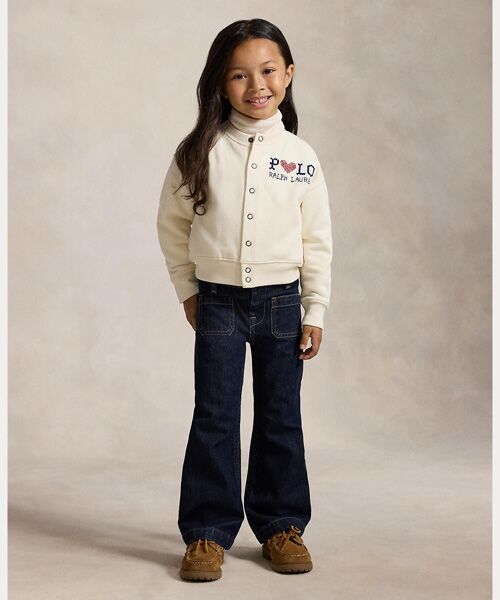 POLO RALPH LAUREN / ポロ ラルフ ローレン カーディガン・ボレロ | (ガールズ 2才～6才)ロゴ フリース カーディガン | 詳細3