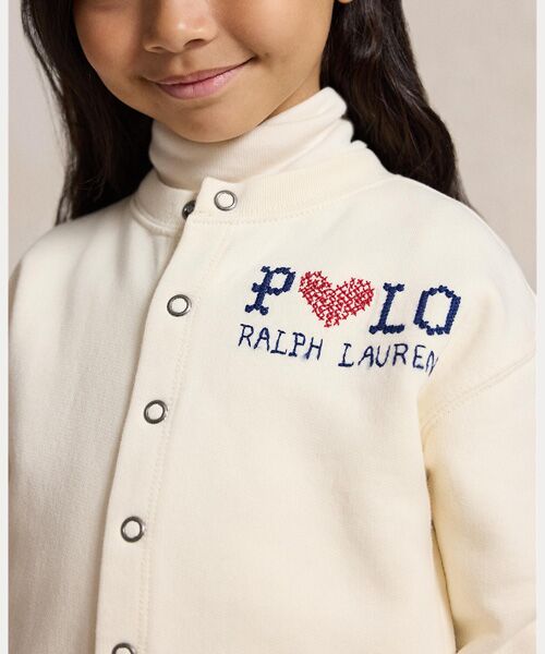 POLO RALPH LAUREN / ポロ ラルフ ローレン カーディガン・ボレロ | (ガールズ 2才～6才)ロゴ フリース カーディガン | 詳細4