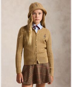 POLO RALPH LAUREN / ポロ ラルフ ローレン カーディガン・ボレロ | (ガールズ 7才～16才)Polo ベア ミニケーブル コットン カーディガン