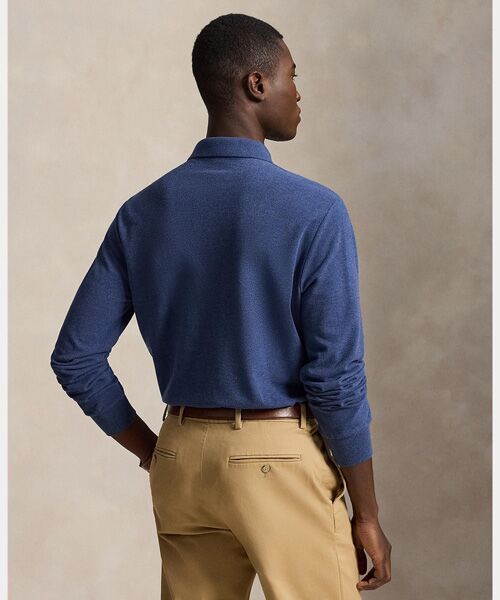POLO RALPH LAUREN / ポロ ラルフ ローレン ポロシャツ | カスタム スリム ロングスリーブ ポロシャツ | 詳細3