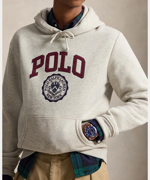 POLO RALPH LAUREN / ポロ ラルフ ローレン 未設定 | ロゴ フリース フーディ | 詳細4