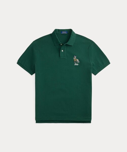 POLO RALPH LAUREN / ポロ ラルフ ローレン ポロシャツ | カスタム スリム フィット ドッグエンブロイダリー ポロシャツ | 詳細1