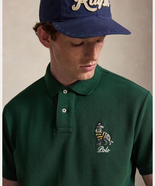 POLO RALPH LAUREN / ポロ ラルフ ローレン ポロシャツ | カスタム スリム フィット ドッグエンブロイダリー ポロシャツ | 詳細4