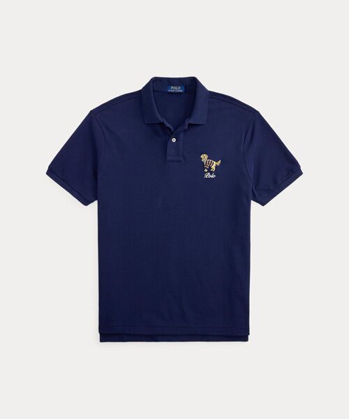 POLO RALPH LAUREN / ポロ ラルフ ローレン ポロシャツ | カスタム スリム フィット ドッグエンブロイダリー ポロシャツ | 詳細1