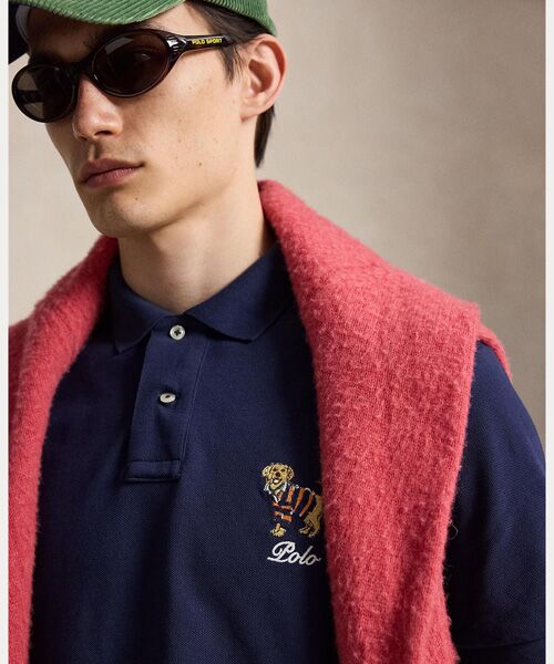 POLO RALPH LAUREN / ポロ ラルフ ローレン ポロシャツ | カスタム スリム フィット ドッグエンブロイダリー ポロシャツ | 詳細4