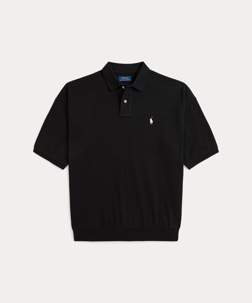 POLO RALPH LAUREN / ポロ ラルフ ローレン ポロシャツ | リラックス フィット メッシュ ポロシャツ（001ブラック）