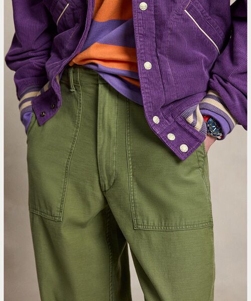 POLO RALPH LAUREN / ポロ ラルフ ローレン その他パンツ | リラックス フィット リバースサティーン ユーティリティ パンツ | 詳細4