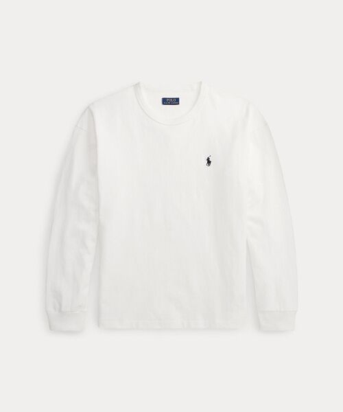 POLO RALPH LAUREN / ポロ ラルフ ローレン Tシャツ | リラックス フィット ジャージー ロングスリーブ Tシャツ | 詳細1