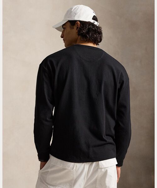 POLO RALPH LAUREN / ポロ ラルフ ローレン Tシャツ | リラックス フィット ジャージー ロングスリーブ Tシャツ | 詳細3