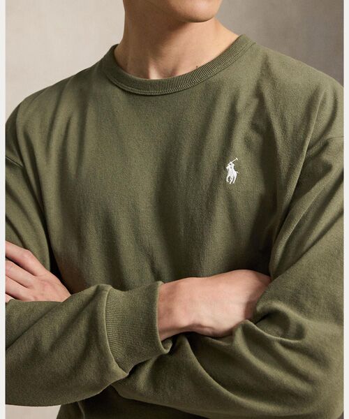 POLO RALPH LAUREN / ポロ ラルフ ローレン Tシャツ | リラックス フィット ジャージー ロングスリーブ Tシャツ | 詳細4