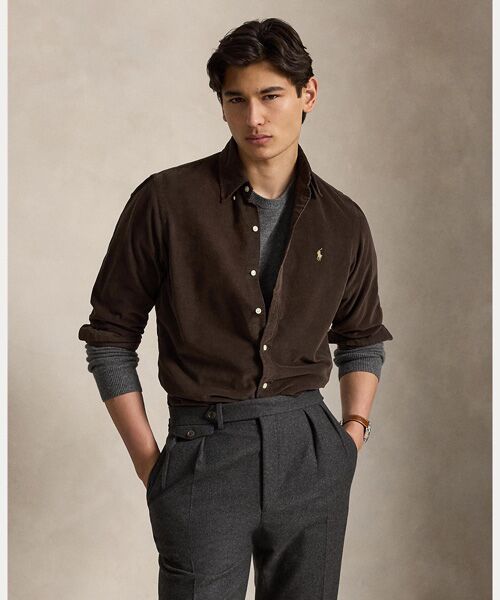 POLO RALPH LAUREN / ポロ ラルフ ローレン シャツ・ブラウス | クラシック フィット コーデュロイ シャツ（200ブラウン）