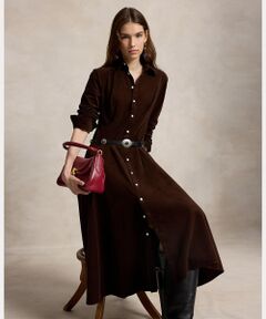 POLO RALPH LAUREN / ポロ ラルフ ローレン ロング・マキシ丈ワンピース | コーデュロイ Aライン シャツドレス
