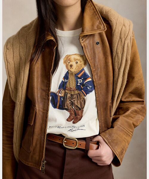 POLO RALPH LAUREN / ポロ ラルフ ローレン Tシャツ | Polo ベア コットン ジャージー Tシャツ | 詳細4