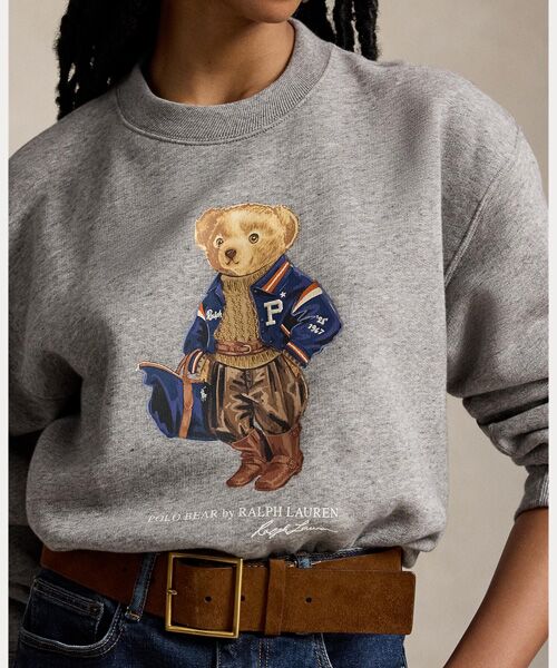 POLO RALPH LAUREN / ポロ ラルフ ローレン スウェット | Polo ベア フリース クルーネック | 詳細4
