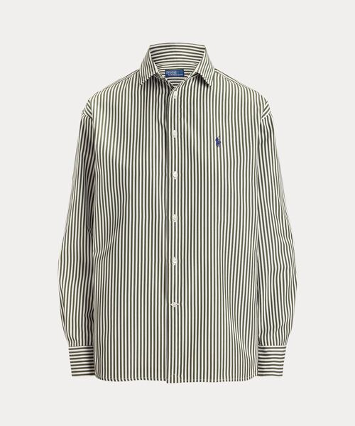 POLO RALPH LAUREN / ポロ ラルフ ローレン シャツ・ブラウス | リラックス フィット ストライプド コットン シャツ | 詳細1