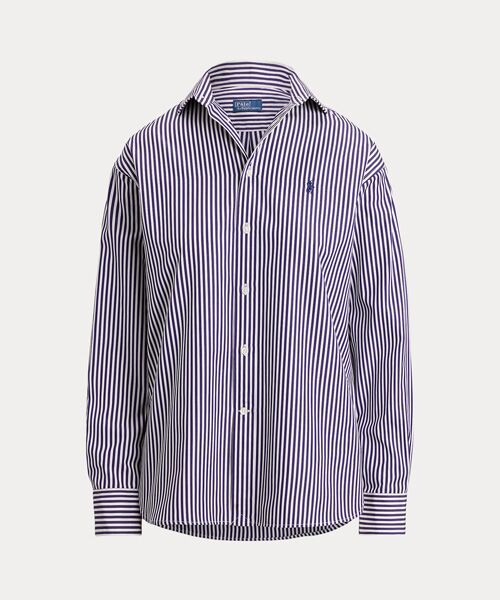 POLO RALPH LAUREN / ポロ ラルフ ローレン シャツ・ブラウス | リラックス フィット ストライプド コットン シャツ | 詳細1