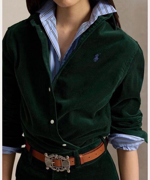 POLO RALPH LAUREN / ポロ ラルフ ローレン シャツ・ブラウス | クラシック フィット コットン コーデュロイ シャツ | 詳細4