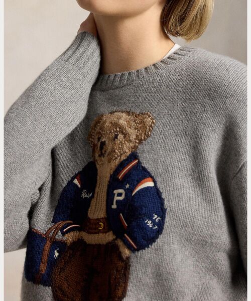 POLO RALPH LAUREN / ポロ ラルフ ローレン ニット・セーター | Polo ベア ウールカシミヤ セーター | 詳細4