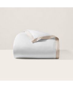 RALPH LAUREN HOME / ラルフ ローレン ホーム インテリア・インテリア雑貨 | オーガニック コットン サティーン ボーダー ドゥーヴェカバー/シングルサイズ