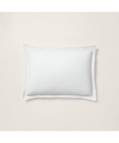 RALPH LAUREN HOME / ラルフ ローレン ホーム その他 | シアサッカー ストライプ スタンダード シャム（100ホワイト）
