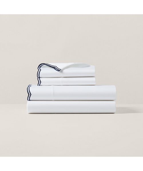 RALPH LAUREN HOME / ラルフ ローレン ホーム その他 | オーガニック コットン サティーン Malin  ピローケース（410ネイビー）