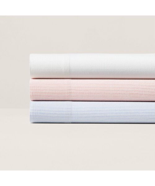 RALPH LAUREN HOME / ラルフ ローレン ホーム その他 | シアサッカー ストライプ ボックスシーツ/シングルサイズ | 詳細2