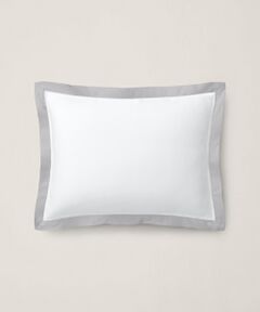 RALPH LAUREN HOME / ラルフ ローレン ホーム インテリア・インテリア雑貨 | オーガニック コットン サティーン ボーダー ピロー