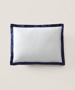 RALPH LAUREN HOME / ラルフ ローレン ホーム インテリア・インテリア雑貨 | オーガニック コットン サティーン ボーダー ピロー