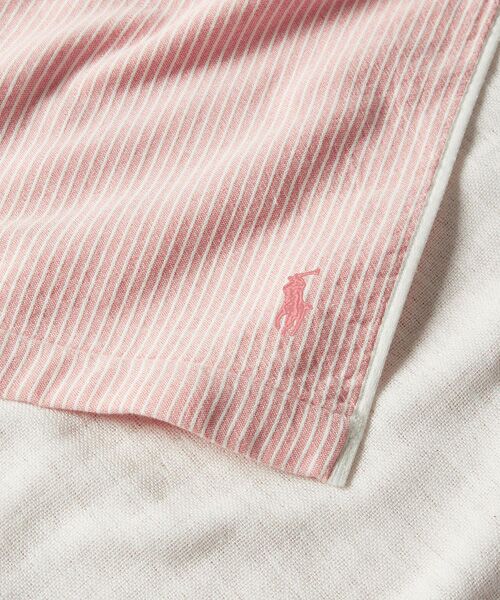 RALPH LAUREN HOME / ラルフ ローレン ホーム 寝具 | ストライプド シアサッカー ハーフ タオルケット | 詳細1