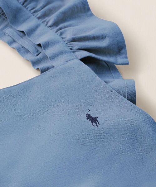 Ralph Lauren コットン エプロン RALPH LAUREN｜Clark チェック コットン ツイル フル エプロン