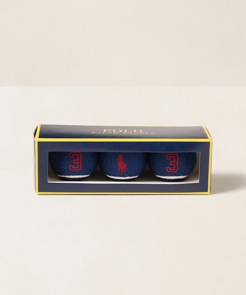 RALPH LAUREN HOME / ラルフ ローレン ホーム ペットグッズ | ドッグ トイ テニス ボール 3パック | 詳細1