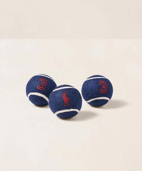 RALPH LAUREN HOME / ラルフ ローレン ホーム ペットグッズ | ドッグ トイ テニス ボール 3パック | 詳細2