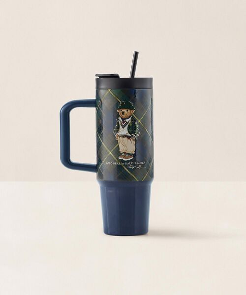 RALPH LAUREN HOME / ラルフ ローレン ホーム グラス・マグカップ | Highmoore Polo ベア ウォーター ボトル & ストロー | 詳細1