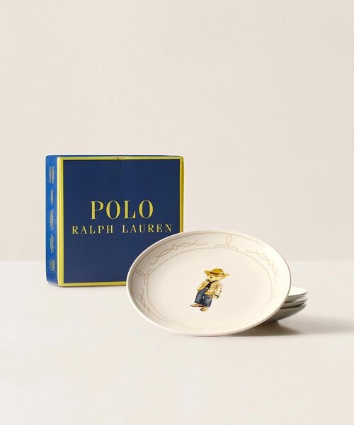 RALPH LAUREN HOME / ラルフ ローレン ホーム 食器 | ウエスタン Polo ベア デザート プレート セット | 詳細2