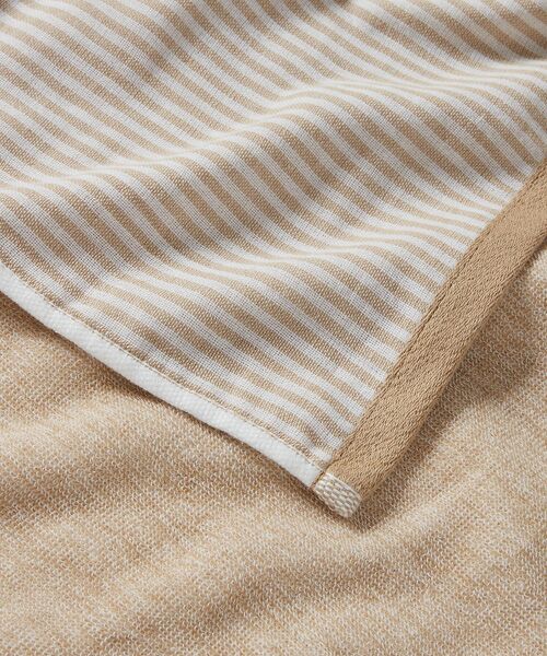 RALPH LAUREN HOME / ラルフ ローレン ホーム タオル | オックスフォード ストライプ ハーフ タオルケット | 詳細1