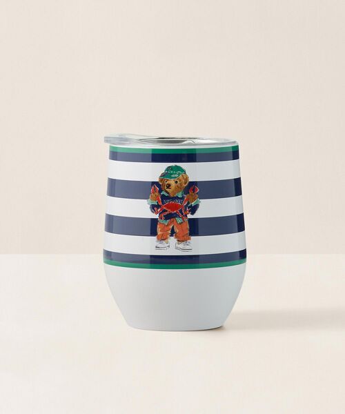 RALPH LAUREN HOME / ラルフ ローレン ホーム グラス・マグカップ | シーサイド Polo ベア スモール タンブラー（100ホワイト）