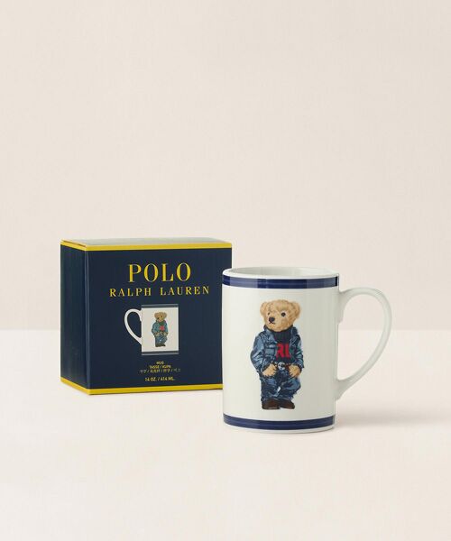 RALPH LAUREN HOME / ラルフ ローレン ホーム グラス・マグカップ | デニム Polo ベア マグ | 詳細1