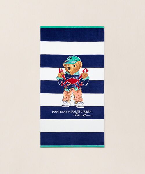 RALPH LAUREN HOME / ラルフ ローレン ホーム その他雑貨 | シーサイド Polo ベア ビーチ タオル（410ネイビー）