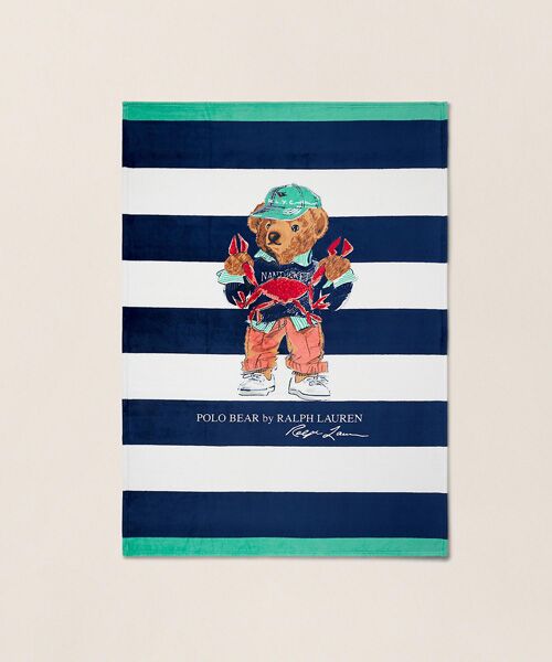 RALPH LAUREN HOME / ラルフ ローレン ホーム その他雑貨 | シーサイド Polo ベア スロー ブランケット（410ネイビー）